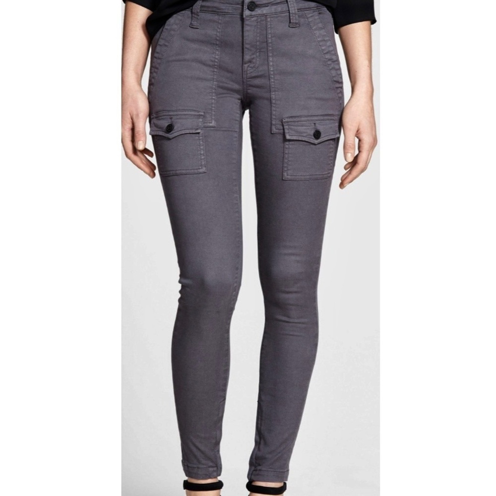 Joie • 31 • Grey So-Real Skinny Cargo Jeans